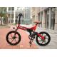 Portable Electric Bike Full Suspension Folding Ebike 8v 9.6Ah 35kmh Richbit Top-730