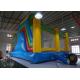 Indoor Commercial Bounce House Combo 6x5x3.5m Size Customizable Printing