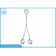 Y - Hook End Art Cable Hanging System For Picture Display 12mm Safe Wire Thickness