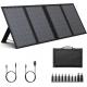 Rechargeable 60 Watt Portable Folding Solar Charger For 100W - 500W Solar Generators