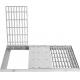 LTA Hot Dip Galvanized Untreated Stainless Bar Grating For Vehicle Surfaces Decking Bridges Drainage Cover