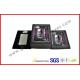 Purper Matt Paper Grey board Electronics Packaging , Customized Mobile Phone / GPS Packaging Boxes