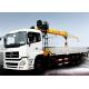 Durable compact Knuckle Boom Truck Crane , hydraulic truck crane SQZ500K 18ton