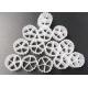 10*7mm MBBR floating carrier fish farming land based aquaculture hdpe environmental material super quality white color