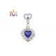 ODM Supported No Fade Heart Urn Engraved Necklace Charms