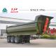 Durable Heavy Duty Tipper Trailer U Shape 40 Ton Payload With Long Lifespan