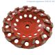 150-230mm Laser Welded Segmented Diamond Grinding Cup Wheel For Concrete , Stone, Building Material