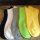 100% Cotton solid color comfortable summer ankle hosiery for men