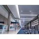 Airport Composite Metal Acoustic Ceiling Tiles RAL White 9016 Aluminium Micro Perforated