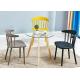 Molded Plastic Construction Colorful PP Dining Chairs