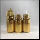 Food Grade 30ml Unicorn Bottle Chubby Gorilla Dark Gold Shinny E Cigarette Type