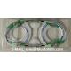 Polarizing Beam Splitter PBS 1×2 FC/APC 3Port 1x2 Optic Fiber Polarization Beam Combiner FC/APC Connector 1550nm Slow Axis