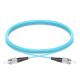 Multimode OM3 Fiber Optic Patch Cord FC FC 3.0mm Jumper