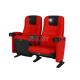 Model Foam Comfortable Public Theater Seating 580mm Center Distance 5 Years Warranty
