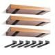 Sturdy and Stylish Wall Mounted Shelf Brackets Made in with 0.4-3mm Thickness