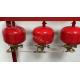 cafss 30L 1.6Mpa FM200 fire extinguisher without residue for museum