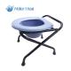Movable Foldable Disabled Toilet Chair Elderly Pregnant Toilet With Bedpan