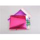 Pink Metallic Bubble Mailers / Bubble Wrap Envelopes For Electronic Products