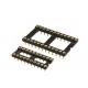 Single Or Dual Row Integrated Circuit Socket 1.778/2.54/2.0/1.27 Pitch