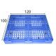 1200X1000X150mm Plastic Storage Pallets HDPE ISO9001 Approved