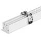 Aluminum Recessed LED Linear Light / High Lumen Suspended LED Strip Lighting