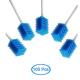 Disposable Oral Swab for Mouth Cleaning Sponge Swabs-Blue 100 Counts