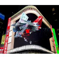 Outdoor 3D P5 P6 Commercial Billboard Advertising Building Corner