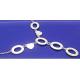 Health 18 - 20 1500-2500 gauss or germanium stainless steel chain necklace