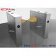 High Speed Drop Arm Turnstile Magnetic Card Stainless Steel Access Control