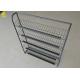 Gray Colour Spice Steel Rack For Kitchen Five Layers Customized Size