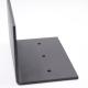 Black Large Angle Brackets Heavy Duty Corner Brace Stainless Steel Shelf Bracket Sturdy