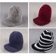 20*22+7cm 66g 100%Polyester 2017 fashion stripe men wholesale china winter knitting hats