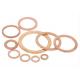 200 Pcs M5 - M14 Assorted Solid Copper Gasket Washers Seal Flat Ring Set With Box