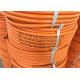 BS3212/2 Standard 5 / 16 Inch High Pressure Gas Hose , Lpg Gas Tube Orange Color