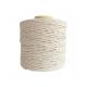 Nature Cotton 3 Strands 4mm Colour Cotton Rope for Customized Requirements