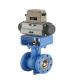 Class 150 - Class 300 Pneumatic Actuator Rotary Plug Valve ANSI Version