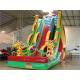 giraffe inflatable dry slide , spiderman inflatable slide , inflatable slip n slide