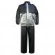 Silver Reflective Cycling Rain Jacket Coat Lightweight Breathable Reflective Raincoat With Hood