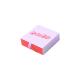 Recyclable Eco Friendly Cardboard Gift Packaging Box Customizable Pink