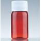 30ml Brown Liquid Medicine Bottle Fish Oil Packaging Screw Cap PET Material