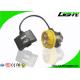 6.8Ah Battery Mining Cap Lights Semi Corded 15000lux With Aluminum Lighting Cup