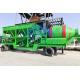 Small 25m3 / H Universal JZM500 Mobile Concrete Batching Plant For Building Works