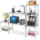 Carbon Steel Or SS 304 Home Wire Shelving TV Stands Modular Units For Household Uses
