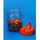 Lightweight Round Plastic Food Storage Containers 675Ml 40℃ Resistance
