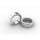 Tagor Jewelry New Top Quality Trendy Classic 316L Stainless Steel Ring ADR11