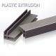 Flame Retardant Pvc Profile Right Angle Flange Profile Plastic Corner Weldable Profile PVC Extrusion Strip