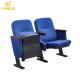 Fabric  Auditorium Seating Floor Fixed Church Hall Chairs / Low Back Chair