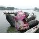 Slavage Ship Launching Inflatable Rubber Marine Roller Airbag Black Color