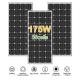 Overlapping Mono Solar Panel Photovoltaic Cell 80w 170w For Roof Shingle