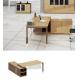 modern melamine office manager furniture table